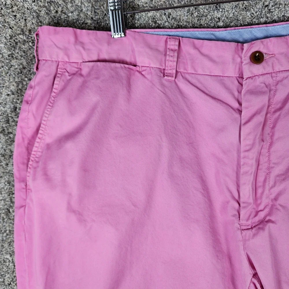 Polo Ralph Lauren Chino Shorts Mens 42 Classic Fit Pima Cotton Pink Excellent